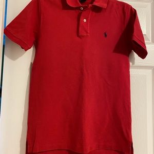 Boys Polo by Ralph Lauren Size M(10-12) Color Red